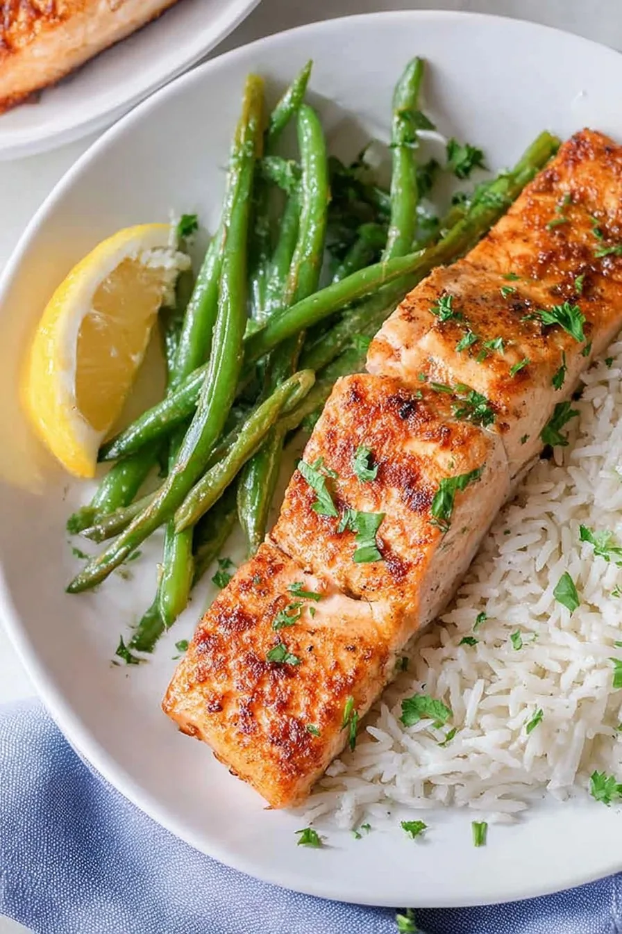 Air Fryer Salmon