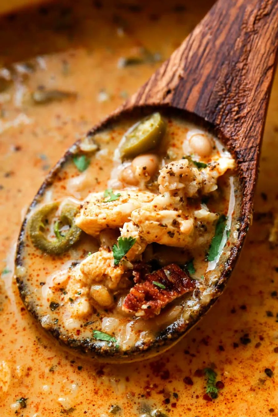 Cajun White Chicken Chili