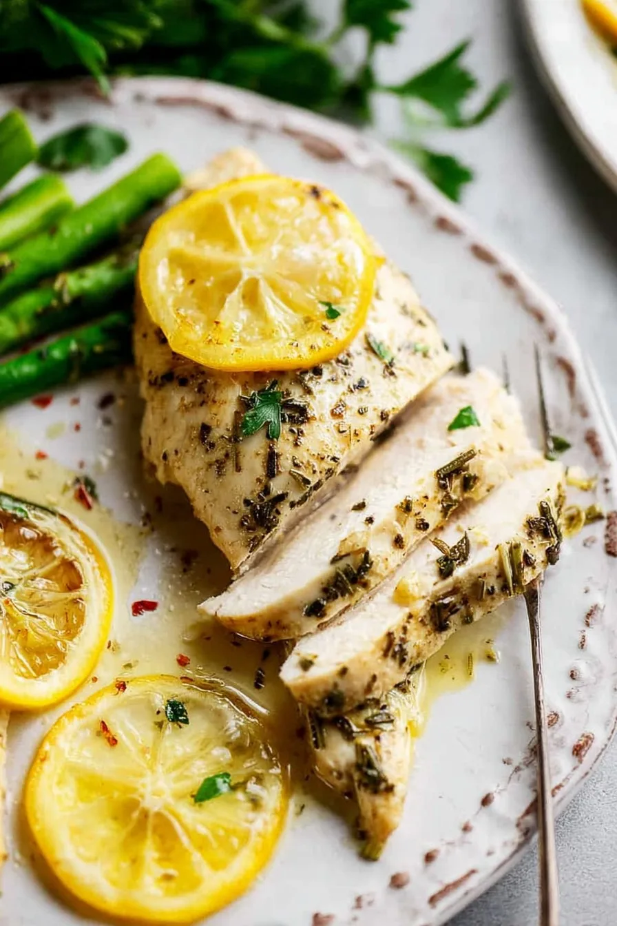 Easy Lemon Herb Baked Chicken Breast