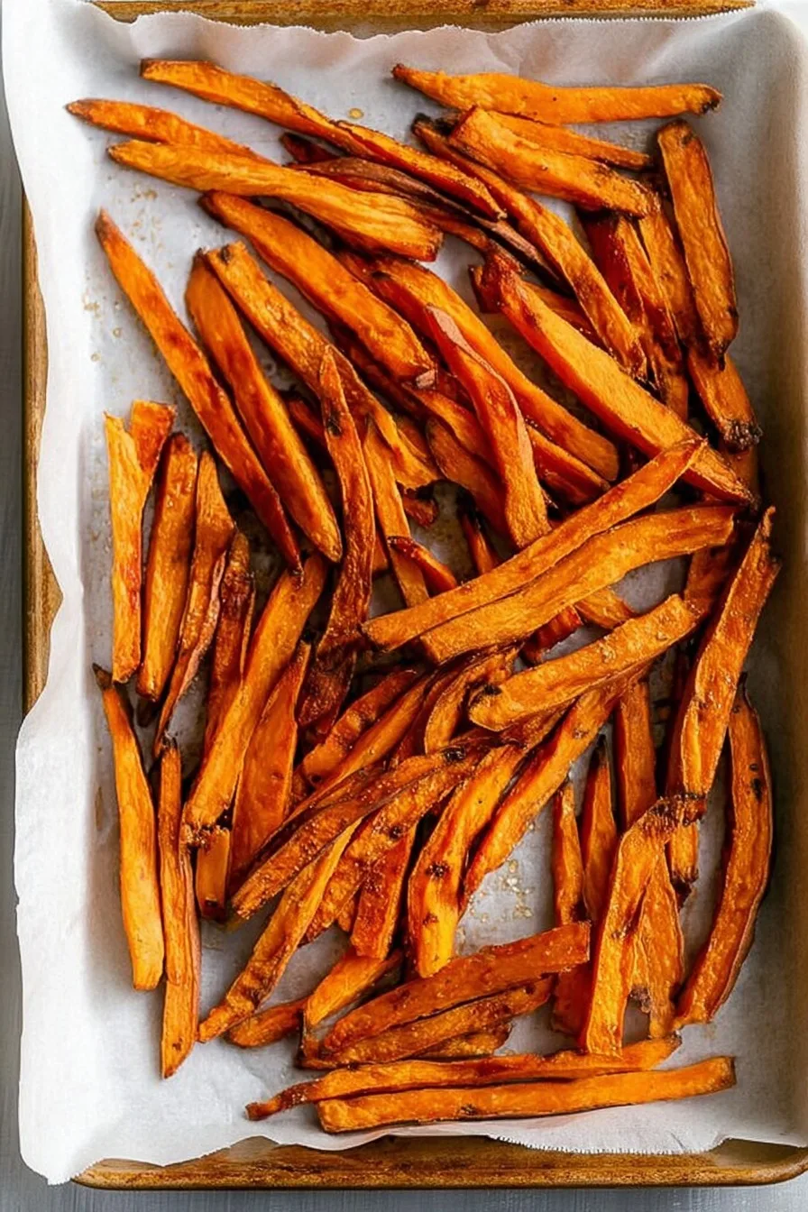 Easy Oven Baked Sweet Potato Fries