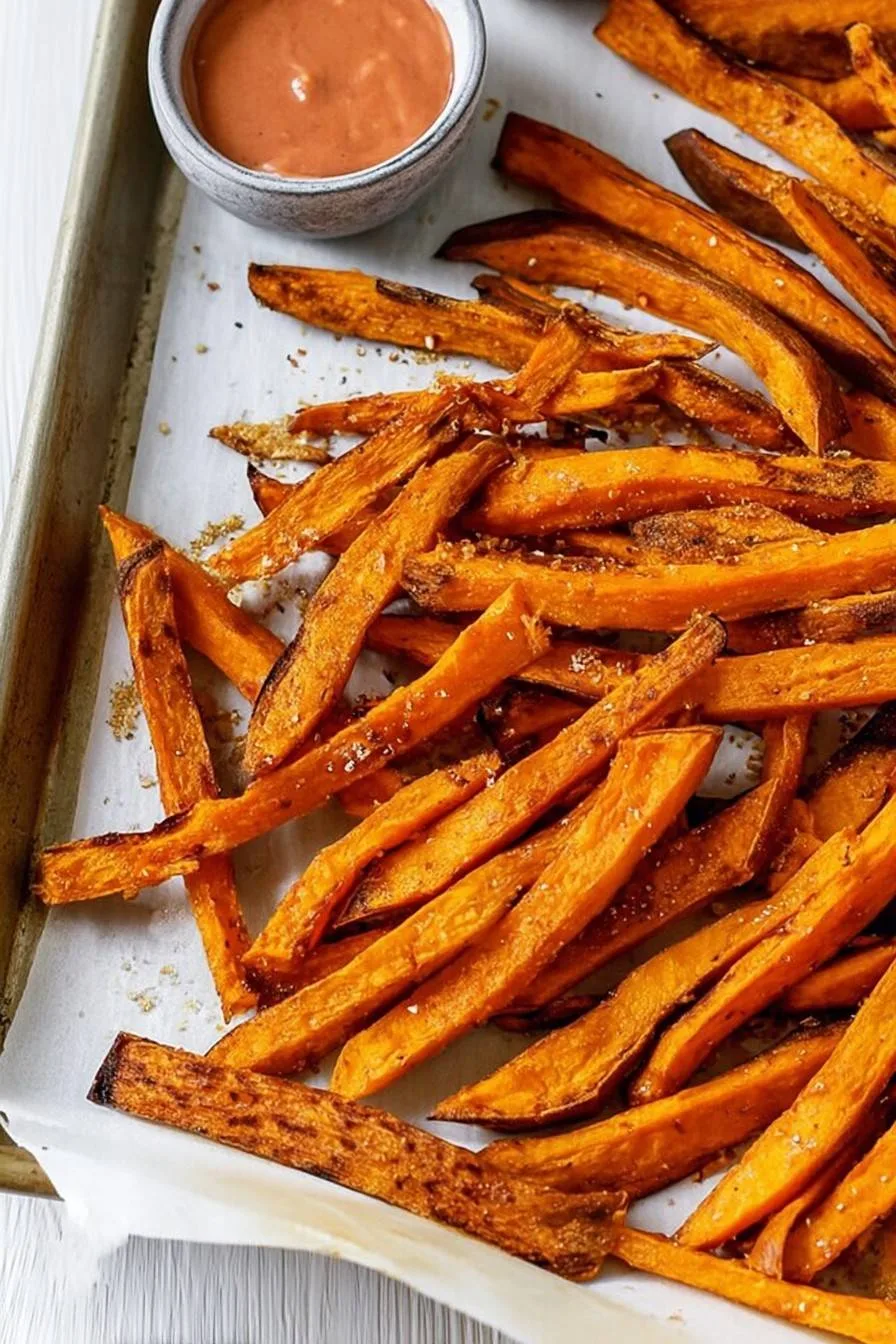 Easy Oven Baked Sweet Potato Fries