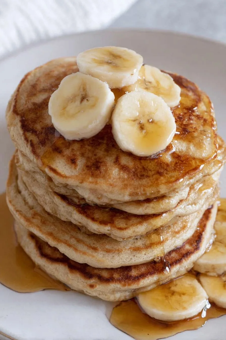 Fluffy Banana Pancakes
