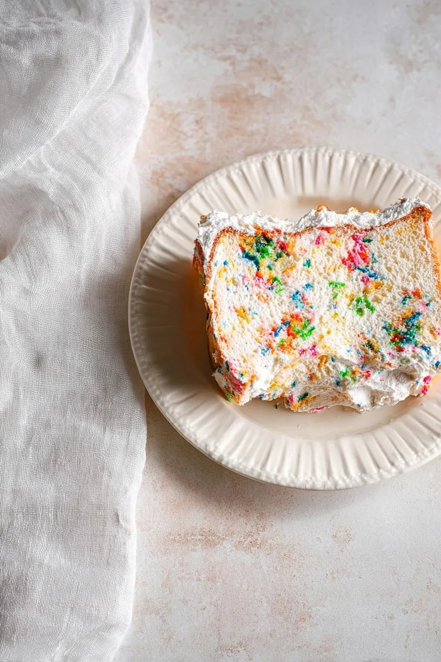 Funfetti Angel Food Cake