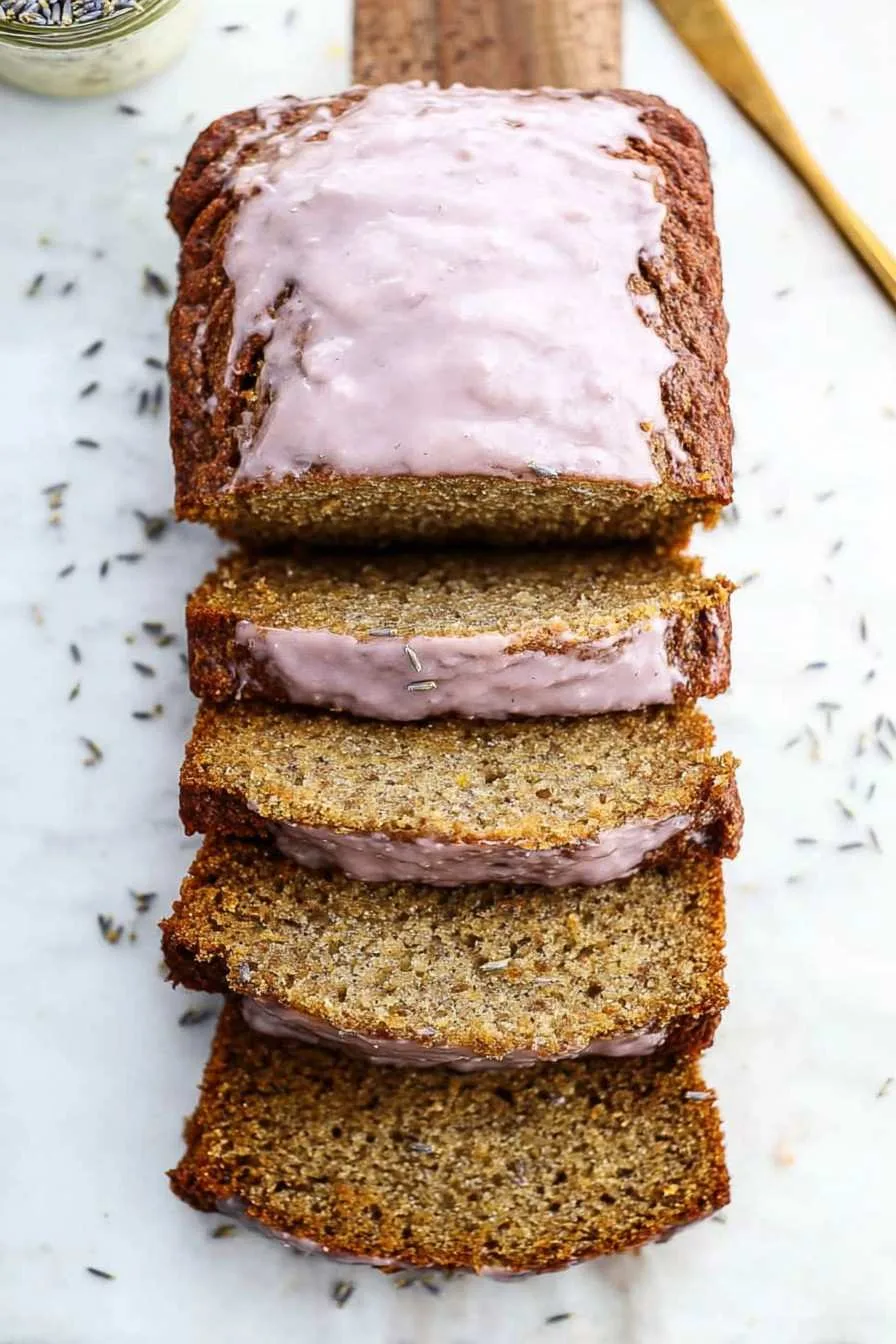 Lavender Banana Bread