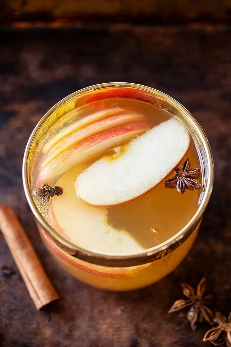 Spiced Rum Apple Cider Cocktail