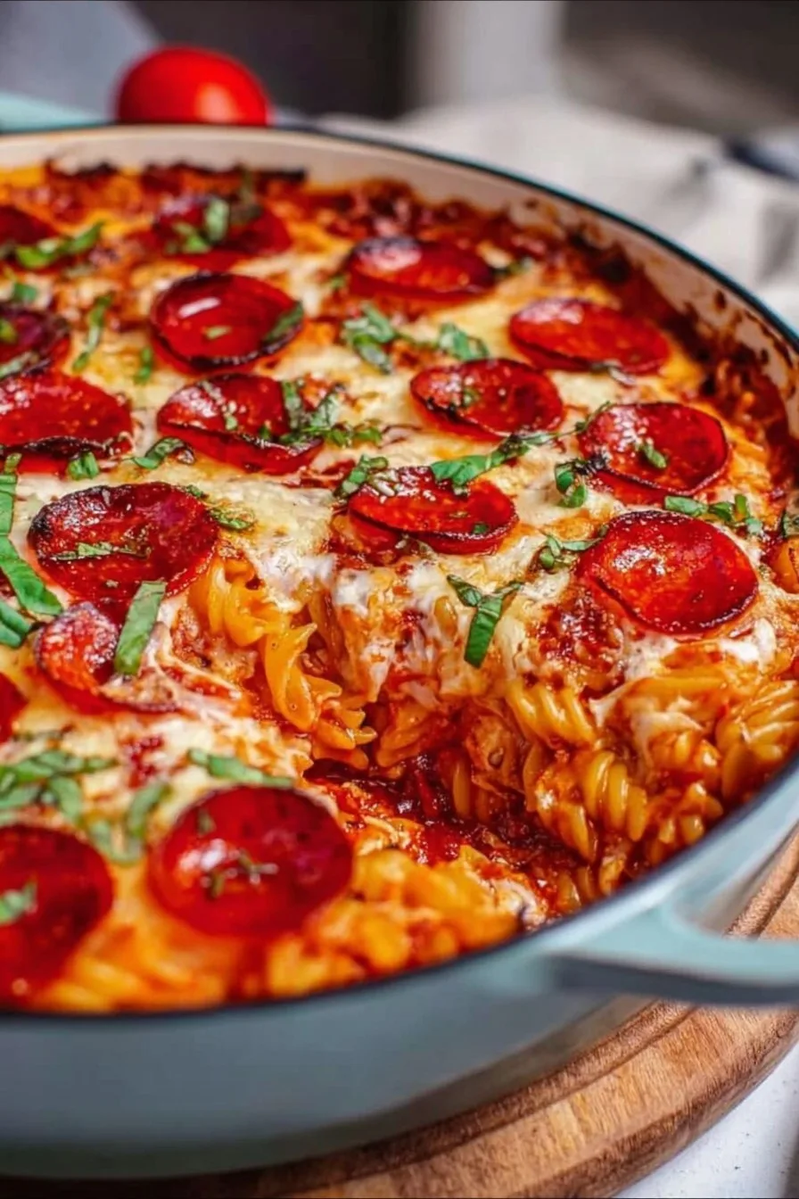 Viral Cottage Cheese Pizza Bowl Pasta