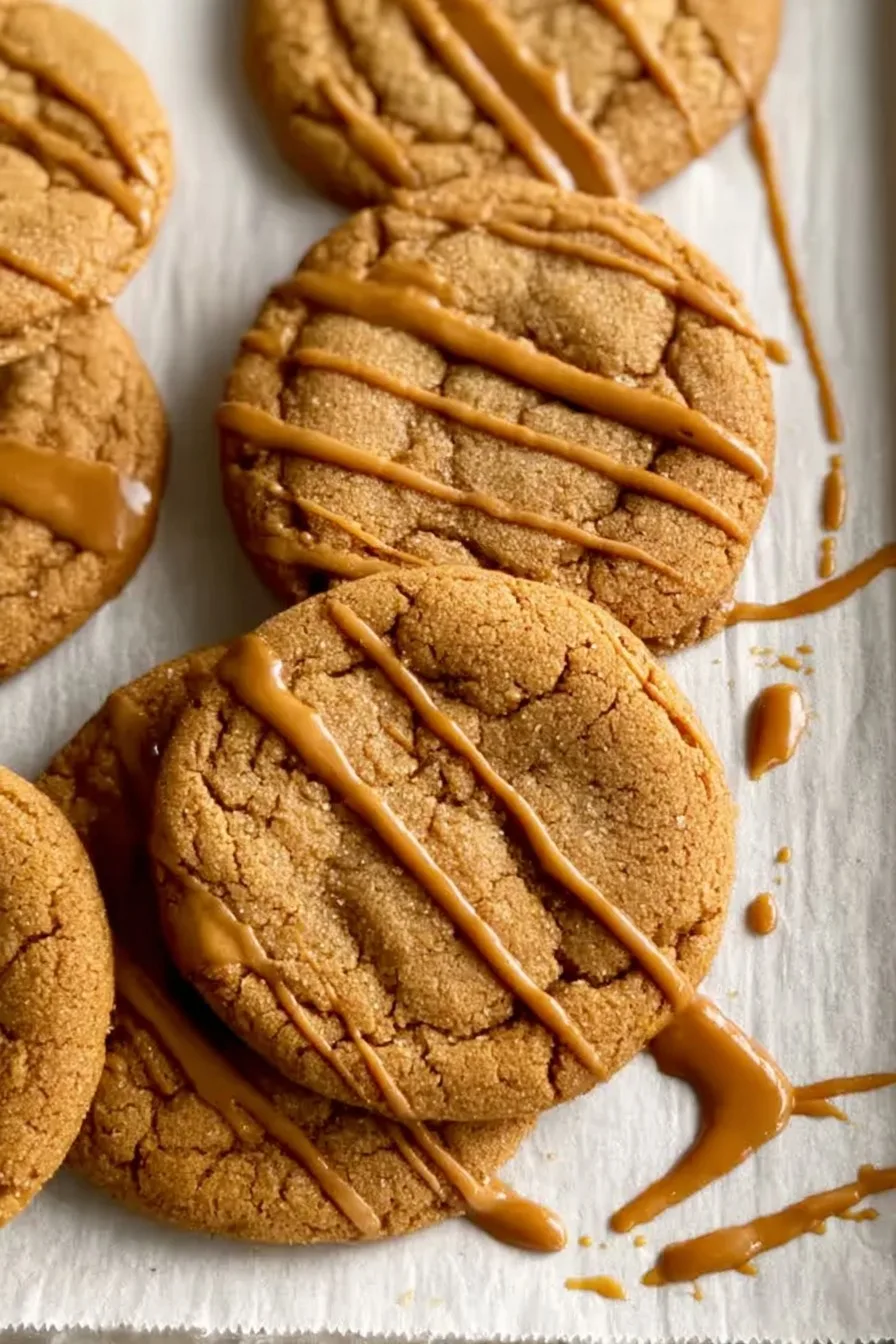 Soft & Chewy Biscoff Cookie Butter Cookies