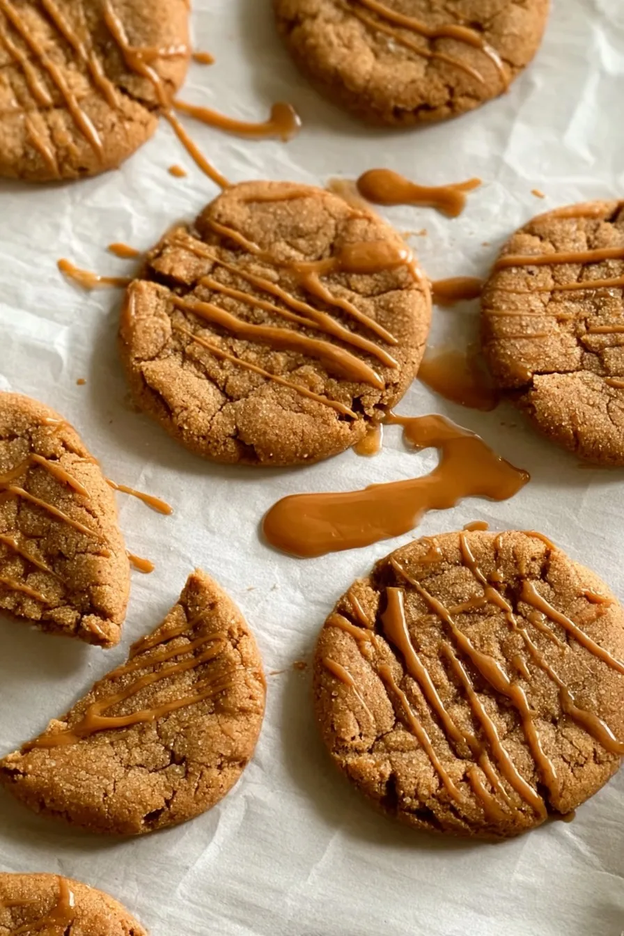 Soft & Chewy Biscoff Cookie Butter Cookies
